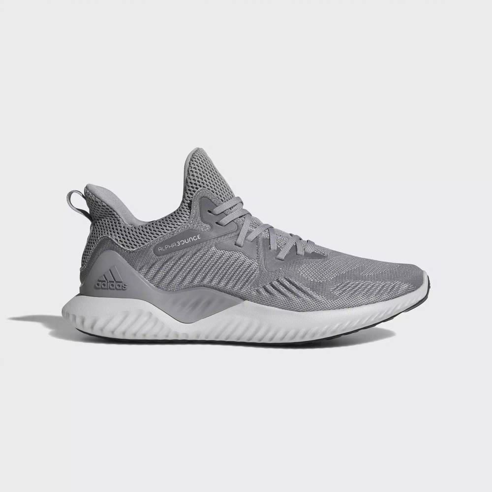 Adidas Alphabounce Beyond Deportivos Grises Para Hombre (MX-77188)